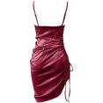thumbnail image 7 of IROINNID Women's Sleeveless Sheath Dress Casual Sling Bandage Short Dress Round Neckline Knee-Length Women Dress, 7 of 7