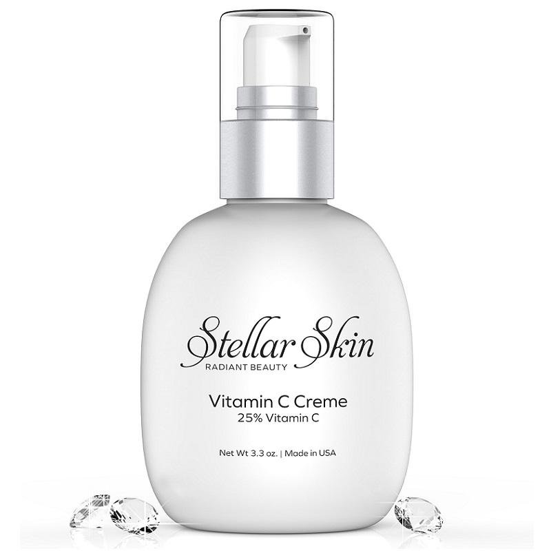 Stellar Vitamin C Face Cream Best Daily Moisturizer for Anti
