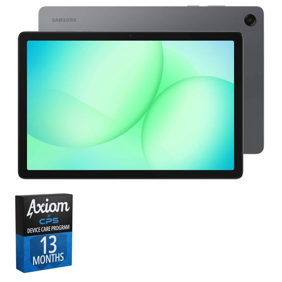 Samsung Galaxy Tab A11 11" Tablet, 256GB, Gray 13-Month Axiom Care