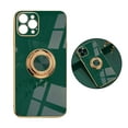 thumbnail image 1 of Case 1, Soft TPU Silicone Protective Cover with Foldable Back Finger , For 12 Pro, other Green For 12 Pro, 1 of 7