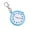 Blue, variant on Portable Anti Shock Digital Keychain Timepiece For Outdoor Enthusiasts Seniors Traveler Lightweight Wearable Accessory