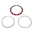 thumbnail image 2 of BEZEL,RETAINING,INSERT FOR OLDER ROLEX SUBMARINER 1680 5508 5513 5517  BLACK/RED, 2 of 2