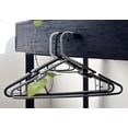 thumbnail image 3 of Ganchos para Ropa Atmos Homeware 20 Ganchos de Plástico Premium Color Negro, 3 of 8