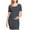 maternity dress#01Navy, variant on yoeyez Maternity Dress for Photoshoot Ladies Short Sleeve Scoop Neck Solid Sundress Breast-Feeding Maternity Nursing Dress Ruched Midi Fitted Dresses for Women 2025 Beige,S