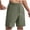 03# Army Green, variant on IhhxPro Men's Casual Shorts with Pockets Drawstring Zipper Pocket Athletic Lightweight Cotton Jogger Style for Summer Workout Gym Outdoor S-3XL