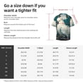 thumbnail image 5 of Balery Tropical Parrot Floral Artwork Camisa Casual de Manga Corta con Botones para Hombre, Texturizada, Estilo Cubano, para Playa, Verano-Small, 5 of 5