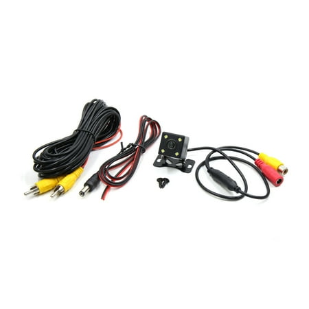 Ccd Light - Father' s Day Gift l Adjustable License Plate 171 Degree 4 LED CCD light Parking Rear View Camera