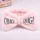 thumbnail image 1 of Diademas con lazo Oh My God para mujeres y niñas Rosa claro, 1 of 5