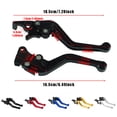 thumbnail image 2 of Manija de Freno de Motocicleta Sidaley Ajustable Azul Accesorios para Motos, 2 of 6