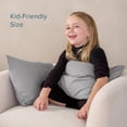thumbnail image 3 of Bare Home Pillowcase Set - Premium 1800 Collection - Double Brushed - Ultra Soft - Toddler Size, Light Gray, 2 Count, 3 of 7