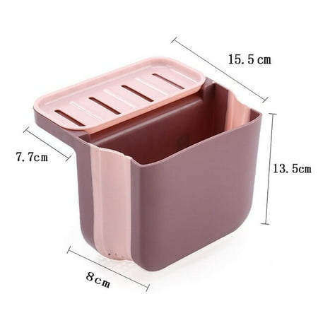 

UMMH Sink Telescopic Draining Basket Suction Soap Rack Strainer Foldable Hanging Rack Kitchen Waste Pool Dry Wet Separation