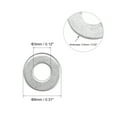 thumbnail image 3 of Uxcell 8mm x 3mm x 0.6mm Carbon Steel Flat Washer for Screw Bolt 100Pcs, 3 of 5