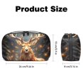 thumbnail image 5 of Christmas Hard Drive Bag Travel Organizer Phone Charger Organizer Small Electronics Travel Organizer Waterproof Oxford Fabric 5.9x9.44x3.14 in, 5 of 6