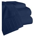 thumbnail image 2 of Chamberlain London 1800 Series Egyptian Comfort Easy Care Wrinkle Resistant Sheet Set (Full, Navy Blue), 2 of 2