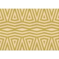 thumbnail image 1 of Ahgly Company Machine Washable Indoor Rectangle Transitional Yellow Area Rugs, 7' x 9', 1 of 7