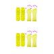 thumbnail image 4 of Conjunto de accesorios para guantes de red Qarigey Amarillo 2piezas, 4 of 6