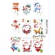 thumbnail image 3 of Paquete de 9 Pegatinas Navideñas para Ventanas | Pegatinas Navideñas Coloridas de Pvc | Decoraciones Navideñas Translúcidas Reutilizables para Centros Comerciales, Hogar, Oficina y Decoración de Temp, 3 of 6