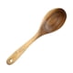 thumbnail image 2 of Cubiertos de madera, utensilios portátiles para servir alimentos, cuchara de ensalada reutilizable de mango largo, 2 of 9