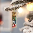 thumbnail image 1 of Adorno de árbol de Navidad de 26 letras, Adornos de Navidad personalizados DIY, Adornos para árboles de Navidad, Decoración de Navidad, Decoración colgante para árboles de Navidad, Adorno de acrílico, 1 of 6