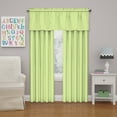 thumbnail image 4 of Ellery Homestyles Eclipse Kids Microfiber Blackout Single Curtain Panel Green 42X95 95 Inches, 4 of 5