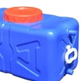 thumbnail image 6 of Drinking Water Container Emergency Water Storage Shatterproof Water Tank Camping blue 60 catties, 6 of 8