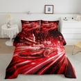thumbnail image 2 of Castle Fairy Sport Car Twin Comforter Sets for Children Adults,Speed Race Car Bedding Set, 2 of 7
