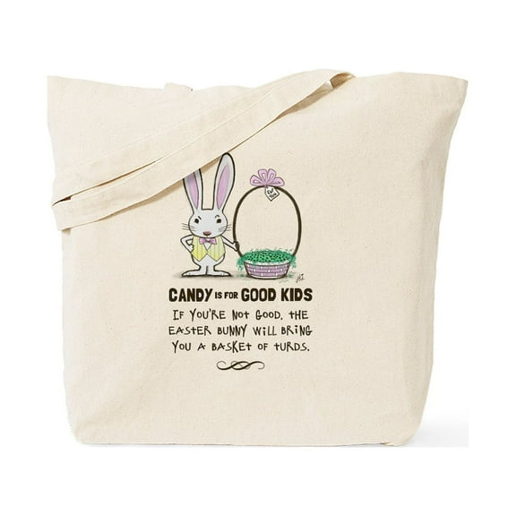 CafePress - Easter Poop Tote Bag - Unisex Canvas Tote Bag, Beige, 1-Piece
