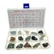 thumbnail image 5 of 15 piezas. piedras naturales piedras decorativas piedras minerales con caja para aprender y divertirse, 5 of 7