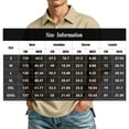 thumbnail image 3 of Men's Short Sleeve Polo Shirt with Chest Pocket, Solid Color Collared Button Up Casual Top, Lightweight Breathable Summer T-Shirt for Work Golf Outdoor Daily Wear 20-Purple L, 3 of 5
