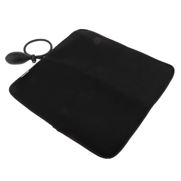 Almohada inflable de cintura Zulema cojín trasero Negro