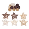 thumbnail image 1 of Bolas de mimbre,bolas de mimbre rattan decoracion grande blanco natural,bolas decorativas orbes rellenos de jarrones para cuencos,canasta centro de mesa mesa de centro decoración, 1 of 8