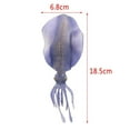 thumbnail image 4 of kurtrusly Modèle d'Animal Marin Simulation Solide Jouets d'Apprentissage de l'Intelligence Calmar Violet, 4 of 7
