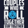 thumbnail image 3 of CafePress - Couples Who Roll Together, Stay Togethe Sweatshirt - Classic Crew Neck Sweatshirt, 3 of 4
