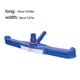 thumbnail image 3 of Greeniant Cepillo para piscina PP Nylon Heavy-duty 2 en 1 Ahorro de tiempo Multipropósito Flexible Removedor de suciedad Cepillos para estanque Cabezal de Deportes acuáticos Greeniant OD024934-00, 3 of 6