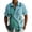 03-Mint Green, variant on IWRICH Men's Bowling Shirt 1950s Retro Rockabilly Style Short Sleeve Button down Music Hawaiian Shirts 03-Orange XL