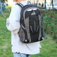thumbnail image 3 of 30L Backpack Rucksack With Reflective Strip For Hiking Camping Travel Outdoor, 3 of 11