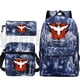 thumbnail image 2 of 3 Pcs/Set Free Fire Garena Backpack for School Teenagers Girls Unisex Galaxy Cartoon Bookbag Large Capacity Anime Canvas Mochila, 2 of 4