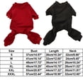 thumbnail image 2 of Summer Dog Pajamas for Small Medium Large Dogs, Soft Anti-Shedding Pet Pjs, Lightweight Comfortable Pet Clothes for Home Daily Use(2XL,Dark Gray), 2 of 2