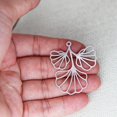 thumbnail image 3 of 3PCS/LOT Palm Branch Leaves Charms Plant Tropical Foliage Pendant DIY Stainless Steel Accessories Jewelry Making Supplies, 3 of 4