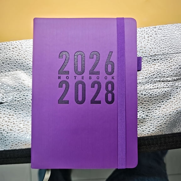 Academic Planner 2026-2028, Monthly and Weekly Calendar Planner, Planner For Women & Men, Ideal for Office School (purple, 1pcs )