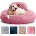 thumbnail image 1 of Cama para perros PetJett Calming Large, 36 pulgadas, antideslizante, lavable, 1 of 8