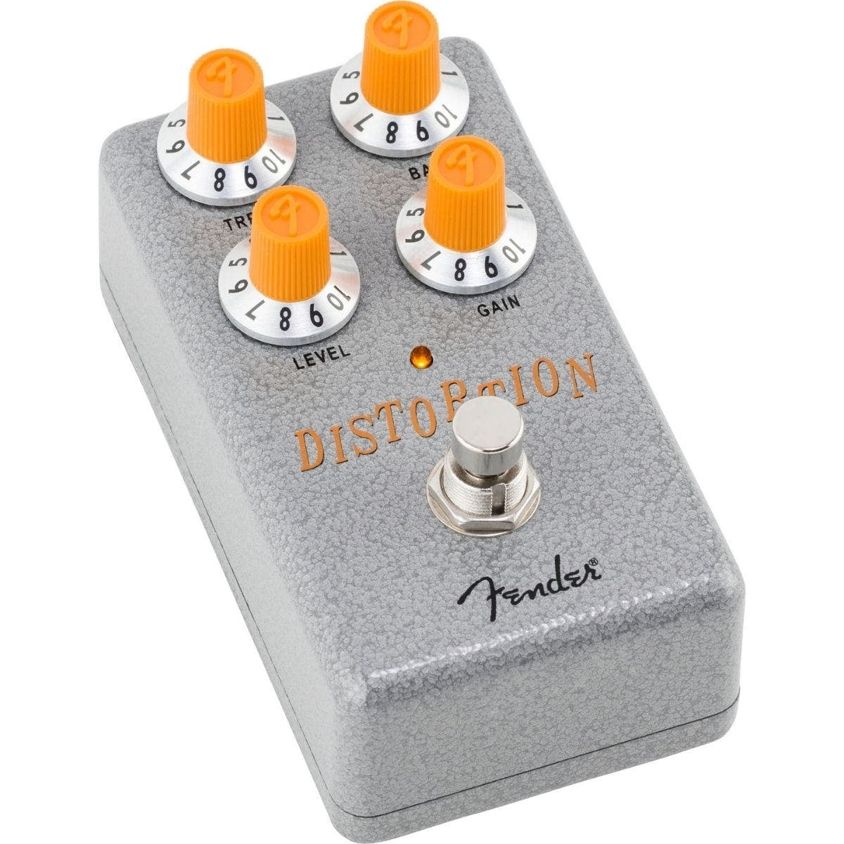 Genuine FENDER Hammertone Distortion Pedal, Solid Aluminum Stomp Box #0234570000