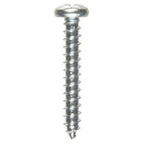 Hillman 12 in. x 1-1/2 in. L Phillips Pan Head Zinc-Plated Steel Sheet Metal Screws 100 1 pk