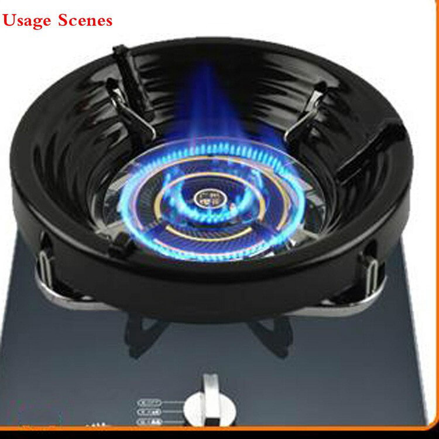 Portable windproof Gas stove windshield Camping stand Stove energy saving ring 24 for home outdoor cooking stove