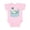 AD-Pink, variant on Cutest Little Cryptid Loch Ness Monster Boys or Girls Baby Bodysuit