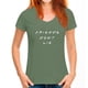 thumbnail image 3 of Título: Camiseta blanca de manga corta con estampado de letras de Stranger, talla grande, camisetas con estampado de Things Friends Don't Lie, camisetas de verano para mujer, 3 of 5