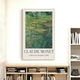 thumbnail image 2 of Water Lilies Art Print, French Country Wall Decor, Vintage Monet Museum Poster, Matte Print Gift Office Home Decor - (Unframed, 9 x 11 inches), 2 of 4