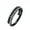 black, variant on Titanium Micro Cubic Zirconia Hinged Nose Hoop Ring Body Jewelry Unisex