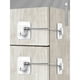 thumbnail image 4 of Cerraduras de seguridad para niños Cerradura para refrigerador a prueba de bebés Protector adhesivo fuerte, 4 of 8