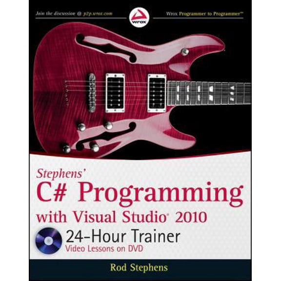 Pre-Owned Stephens' C# Programming with Visual Studio 2010 24-Hour Trainer (Paperback) 0470596902 9780470596906